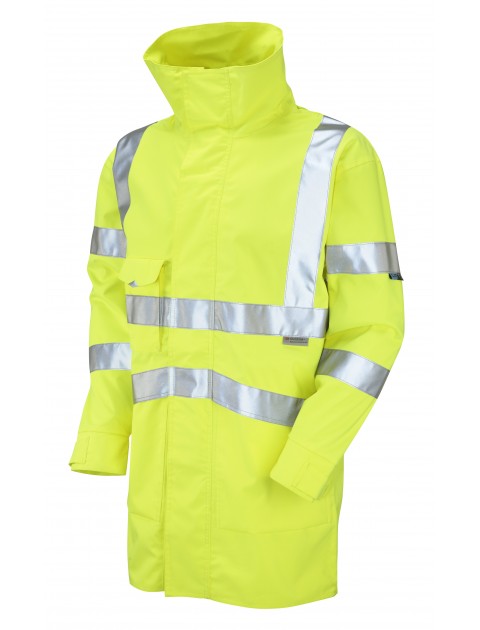 Leo Clovelly - ISO 20471 Class 3 Breathable  Anorak A04-Y High Visibility